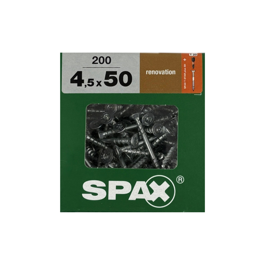 SPAX Renovation Verlegeschrauben Senk T-Star Plus – T20 Antrieb