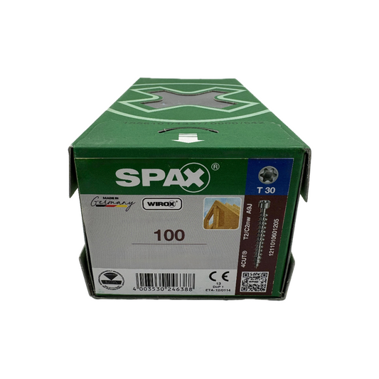 SPAX IN-Force Schrauben T-STAR plus TGW Wirox T30 , 100 Stück