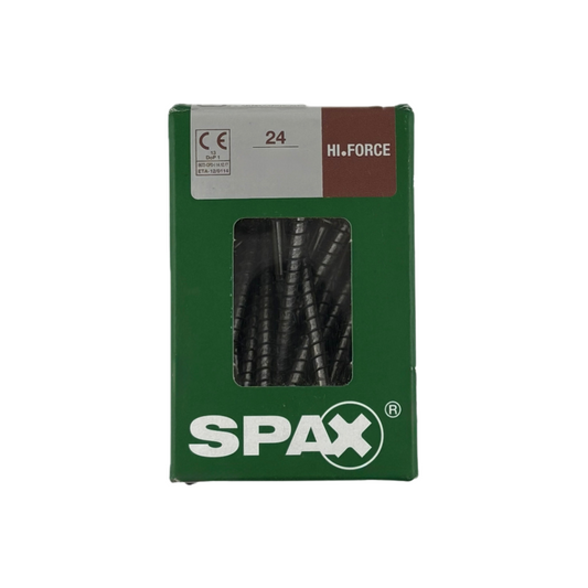 SPAX Hi-Force Schrauben T-STAR plus TGW Wirox T30, 24 Stück