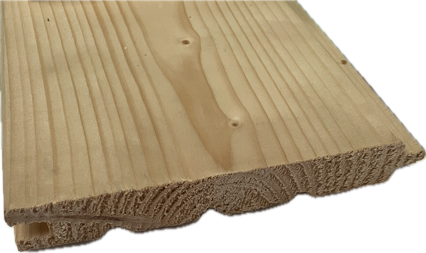 Faseprofilholz Nut+Feder Fichte/Tanne