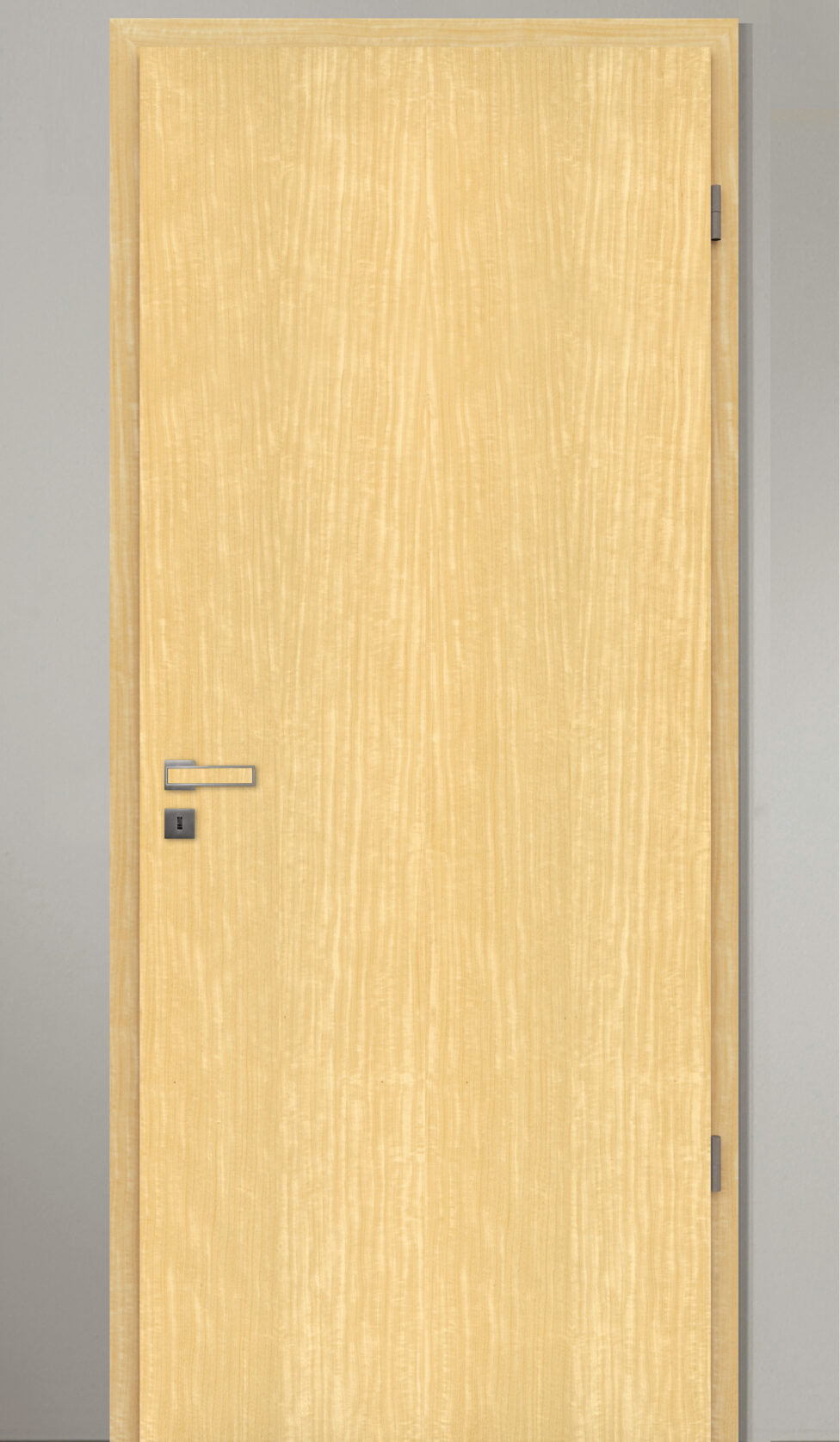 Zimmertürblatt Limba furn. lackiert