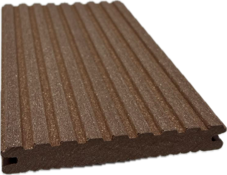 Megawood Barfusdiele Massiv Classic Nussbraun