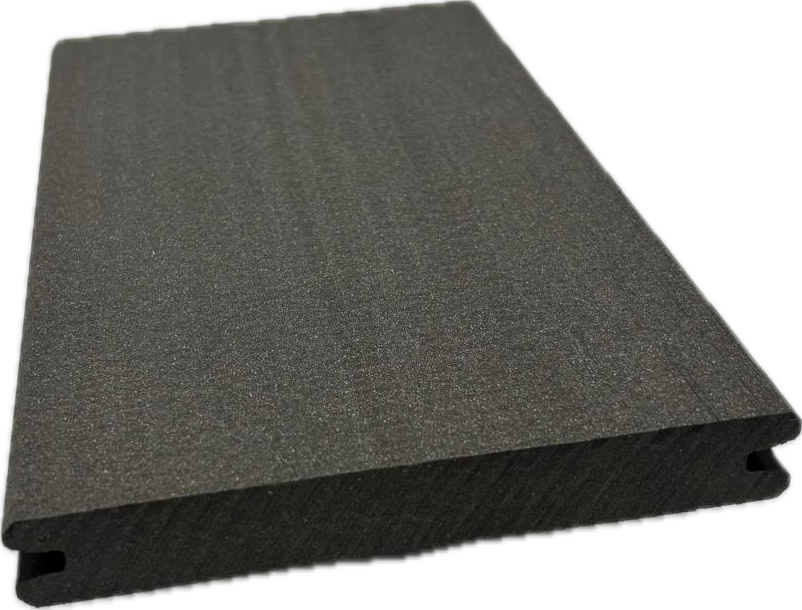 Megawood Barfußdiele Massiv Premium Plus Schiefergrau