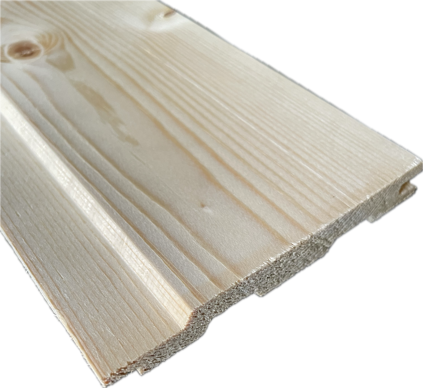 Schrägprofilholz Nut+Feder Fichte/Tanne