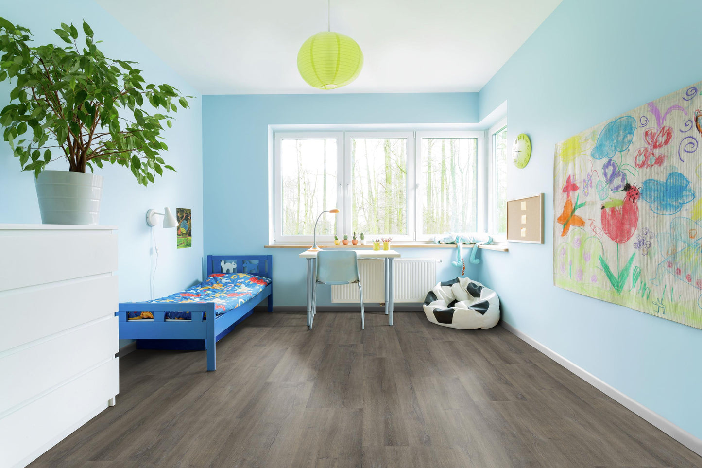 Vinylboden Okra – Eiche Landhausdiele