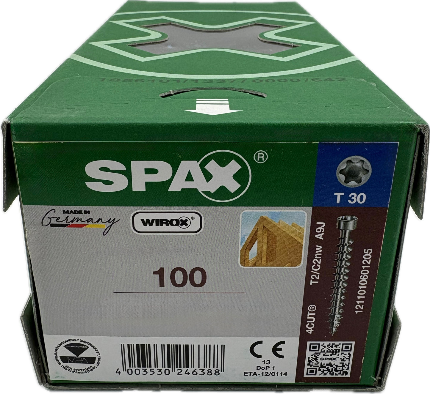 SPAX IN-Force Schrauben T-STAR plus TGW Wirox T30 , 100 Stück