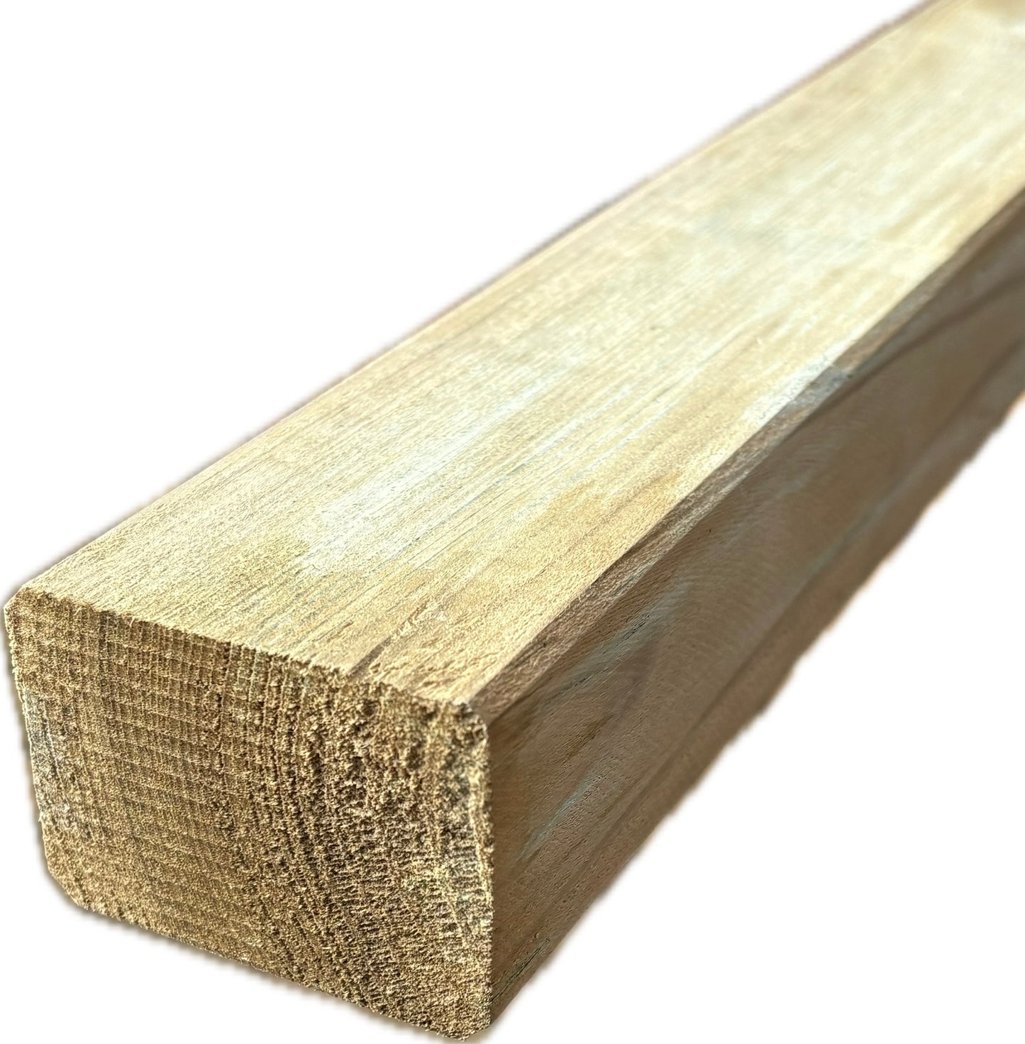 Kiefer 50 × 70 mm grün imprägniert, 4-seitig glatt gehobelt