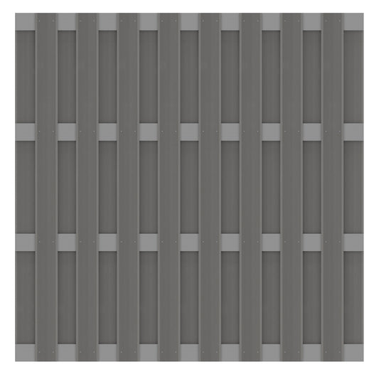 Brügmann Sichtblende JUMBO WPC ALU Anthrazit/Anthrazit 179 x 179 cm Art.-Nr. 2880