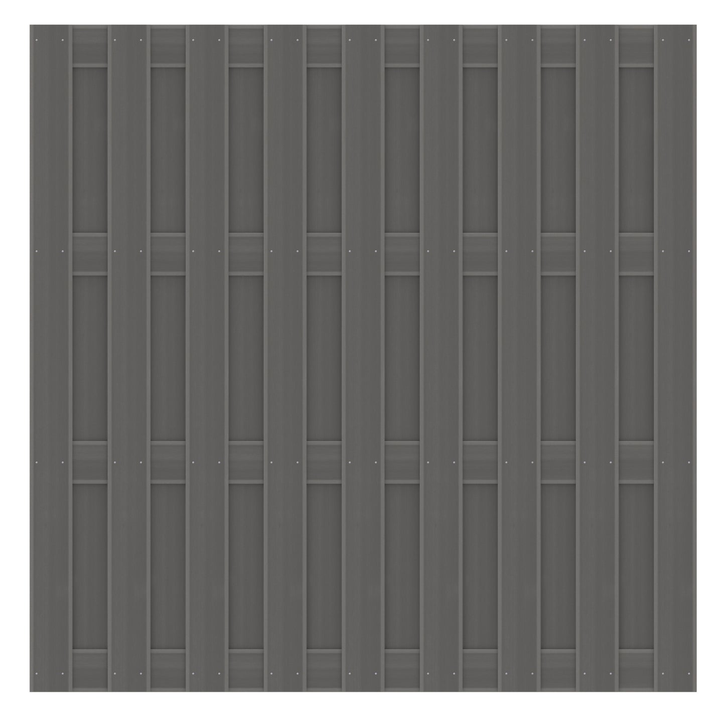 Brügmann Sichtblende Jumbo WPC Anthrazit 179 x 179 cm Art. 2086