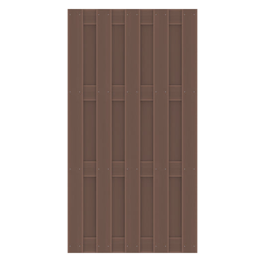 Brügmann Sichtblende JUMBO WPC Braun  95 x 179 cm Art.-Nr. 1291