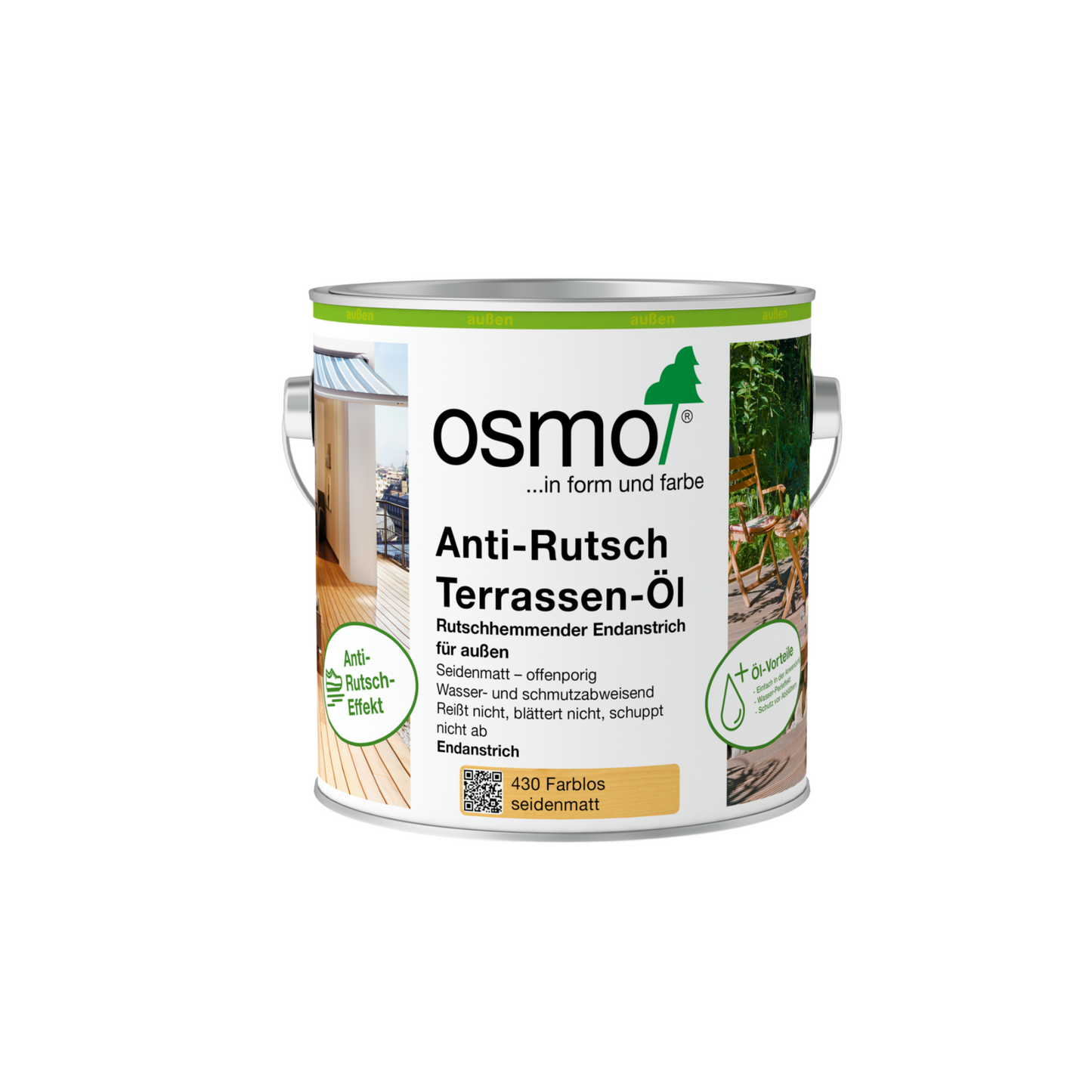 Osmo Anti-Rutsch Terrassen-Öl 430 Farblos