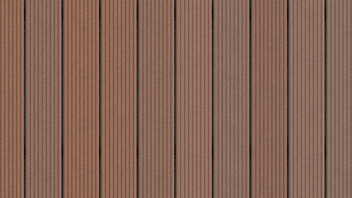 Megawood Barfusdiele Massiv Classic Nussbraun