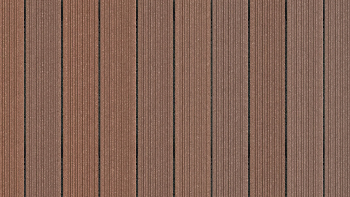 Megawood Barfusdiele Massiv Classic Nussbraun