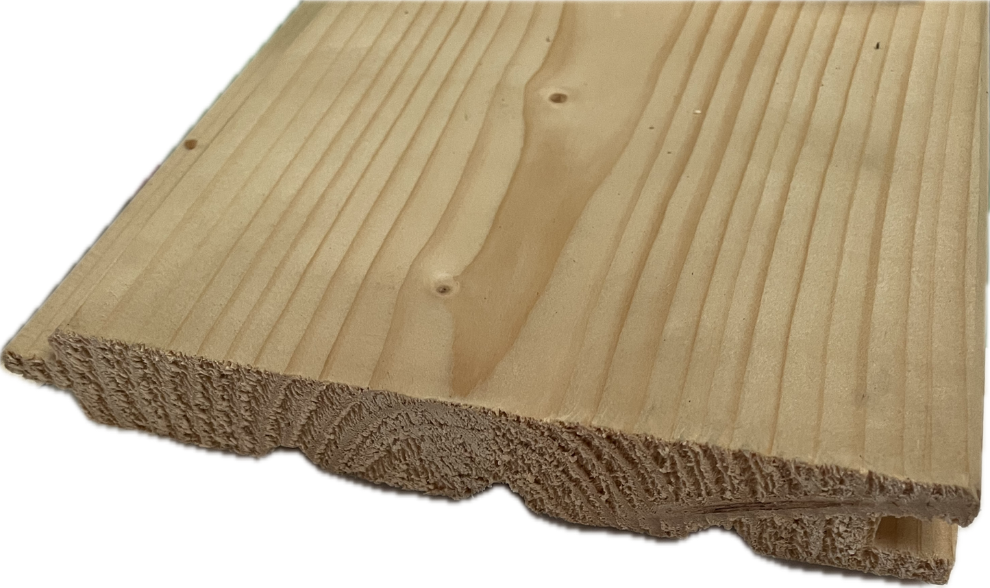 Faseprofilholz Nut+Feder Fichte/Tanne