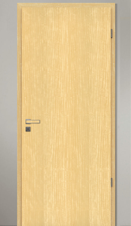 Zimmertürblatt Limba furn. lackiert