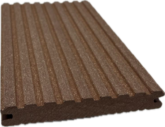 Megawood Barfusdiele Massiv Classic Nussbraun