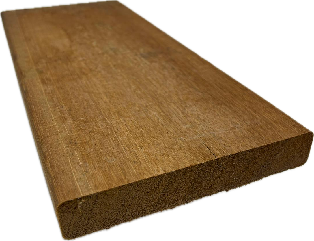 25 x 145 mm Terrassendiele Bangkirai 4-seitig glatt