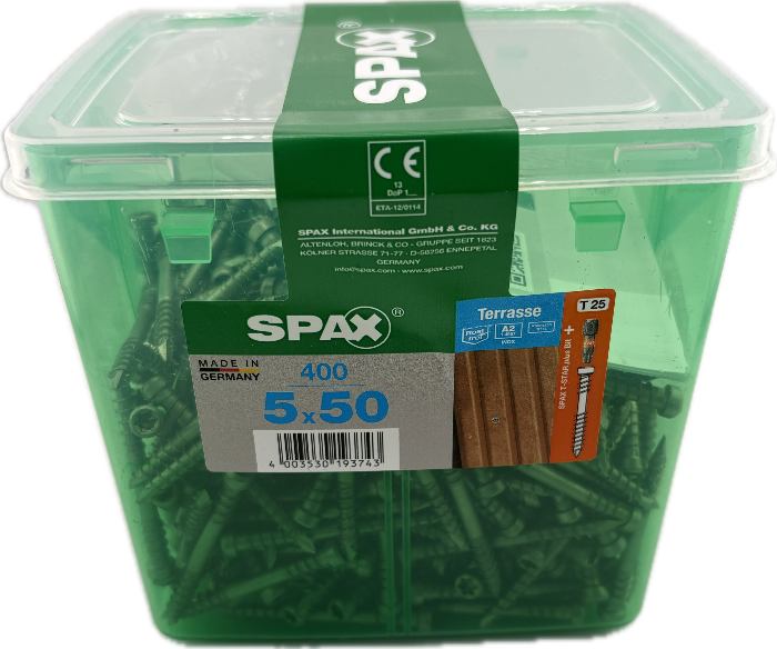 SPAX Terrassenschrauben  T-STAR plus T25