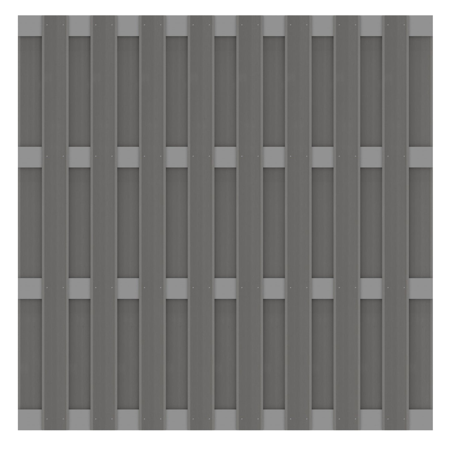 Brügmann Sichtblende JUMBO WPC ALU Anthrazit/Anthrazit 179 x 179 cm Art.-Nr. 2880