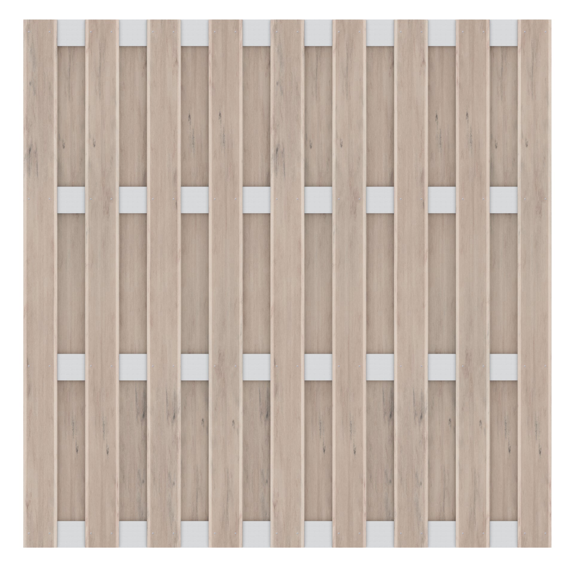 Brügmann Sichtblende JUMBO WPC Sand - Aluminium 179x179cm Art.-Nr. 2015