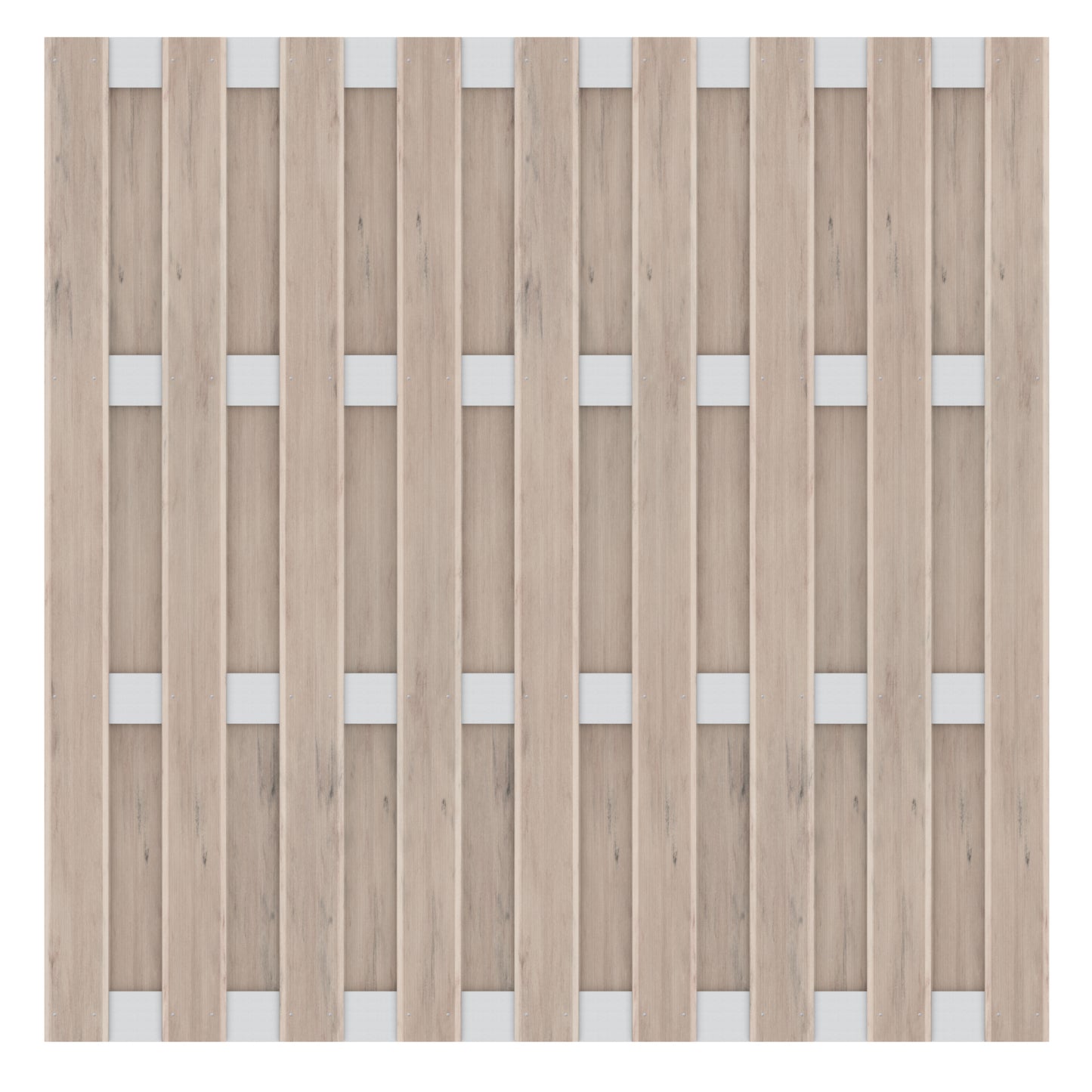 Brügmann Sichtblende JUMBO WPC Sand - Aluminium 179x179cm Art.-Nr. 2015