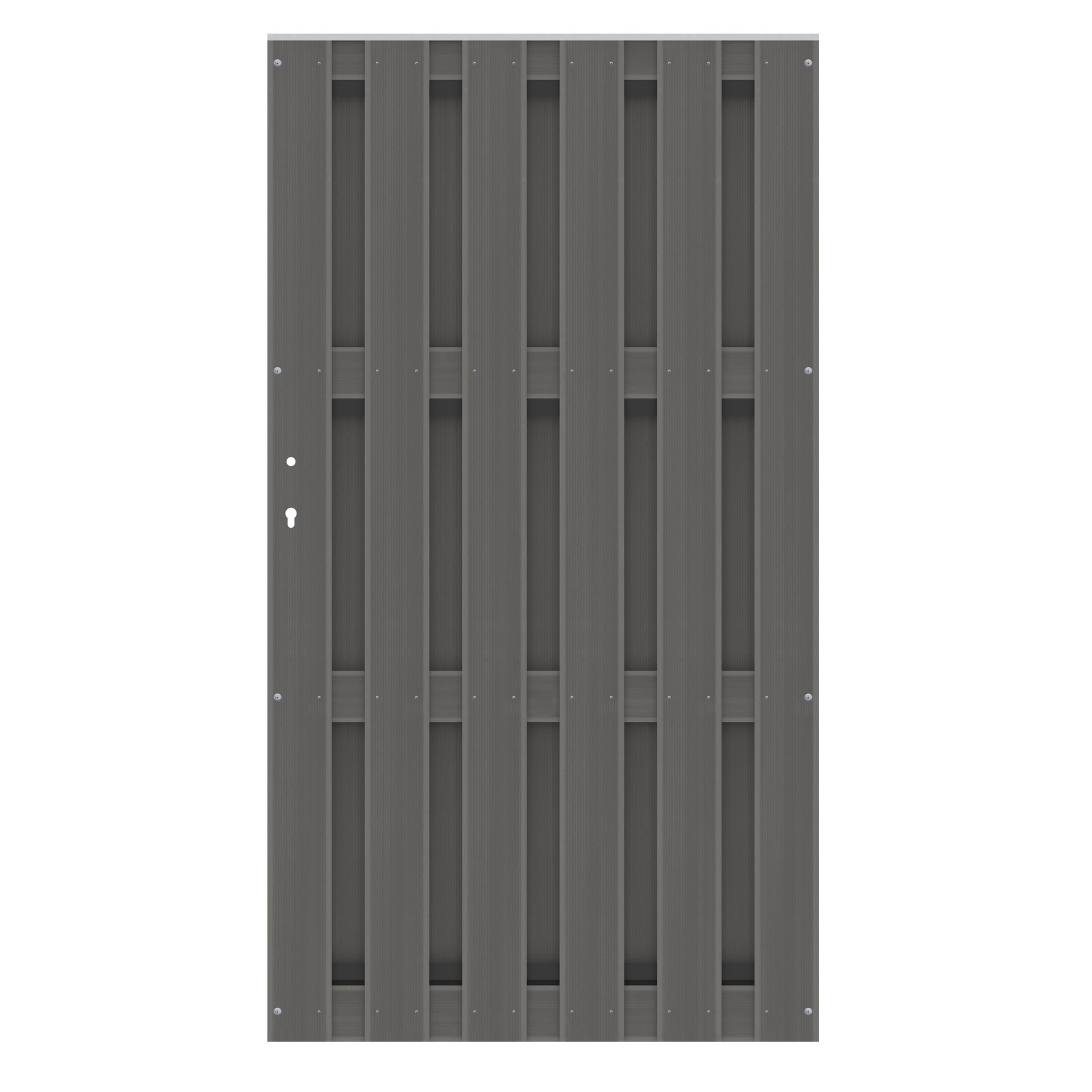 Brügmann Tor Jumbo WPC Anthrazit 98 x 179 cm Art. 2088