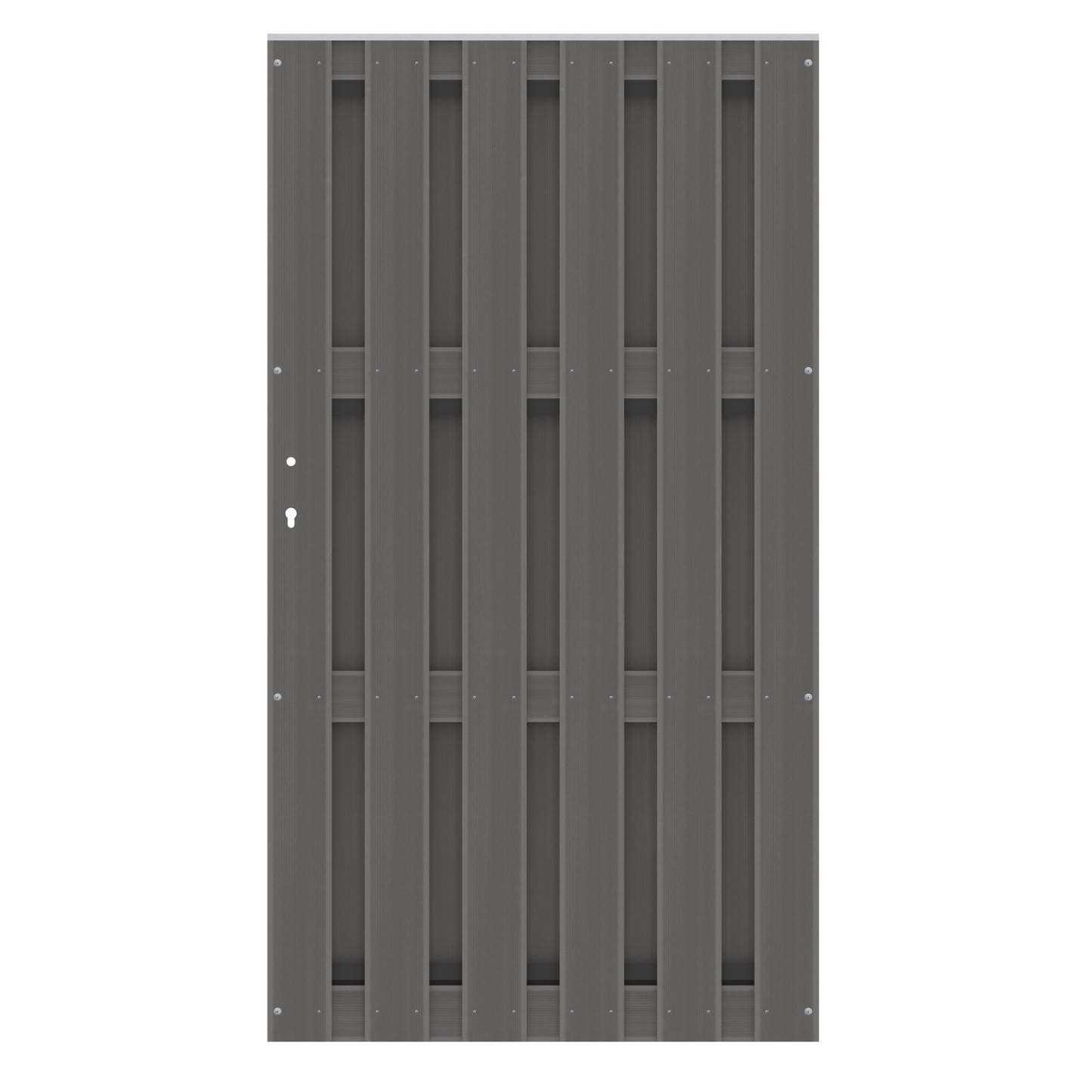 Brügmann Tor Jumbo WPC Anthrazit 98 x 179 cm Art. 2088