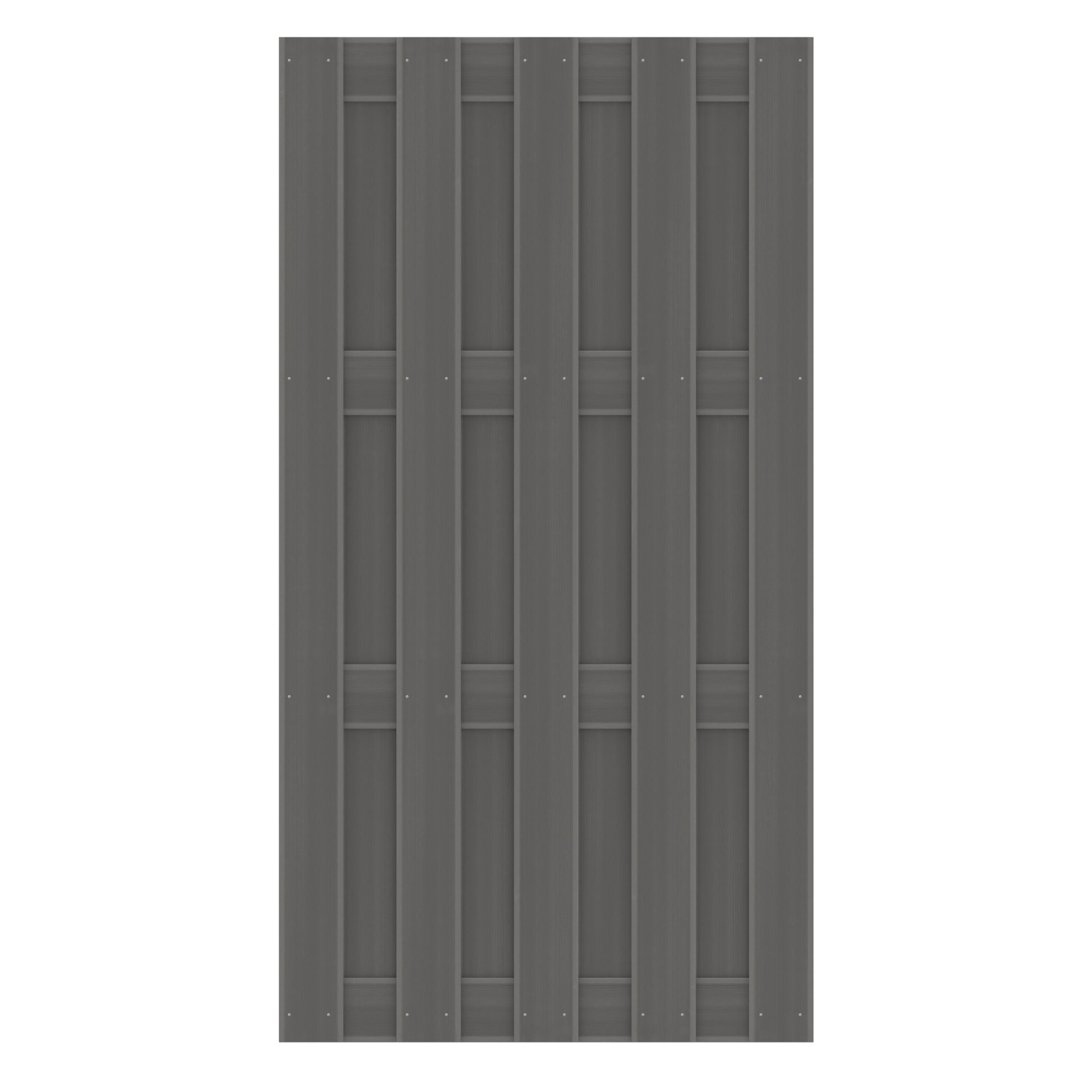 Brügmann Sichtblende JUMBO WPC Anthrazit 95 x 179 cm Art.-Nr. 2125