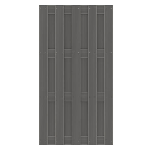 Brügmann Sichtblende JUMBO WPC Anthrazit 95 x 179 cm Art.-Nr. 2125