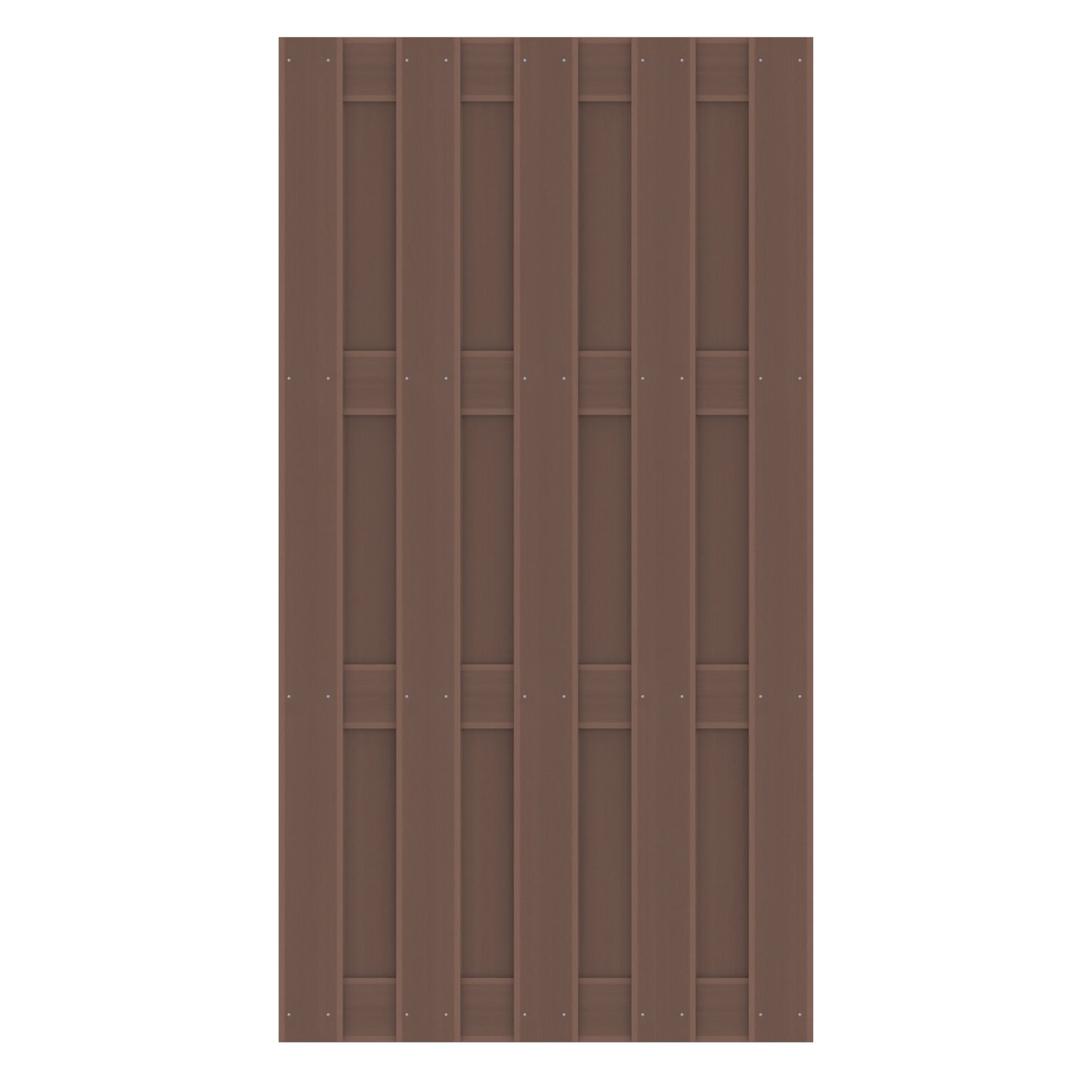 Brügmann Sichtblende JUMBO WPC Braun  95 x 179 cm Art.-Nr. 1291