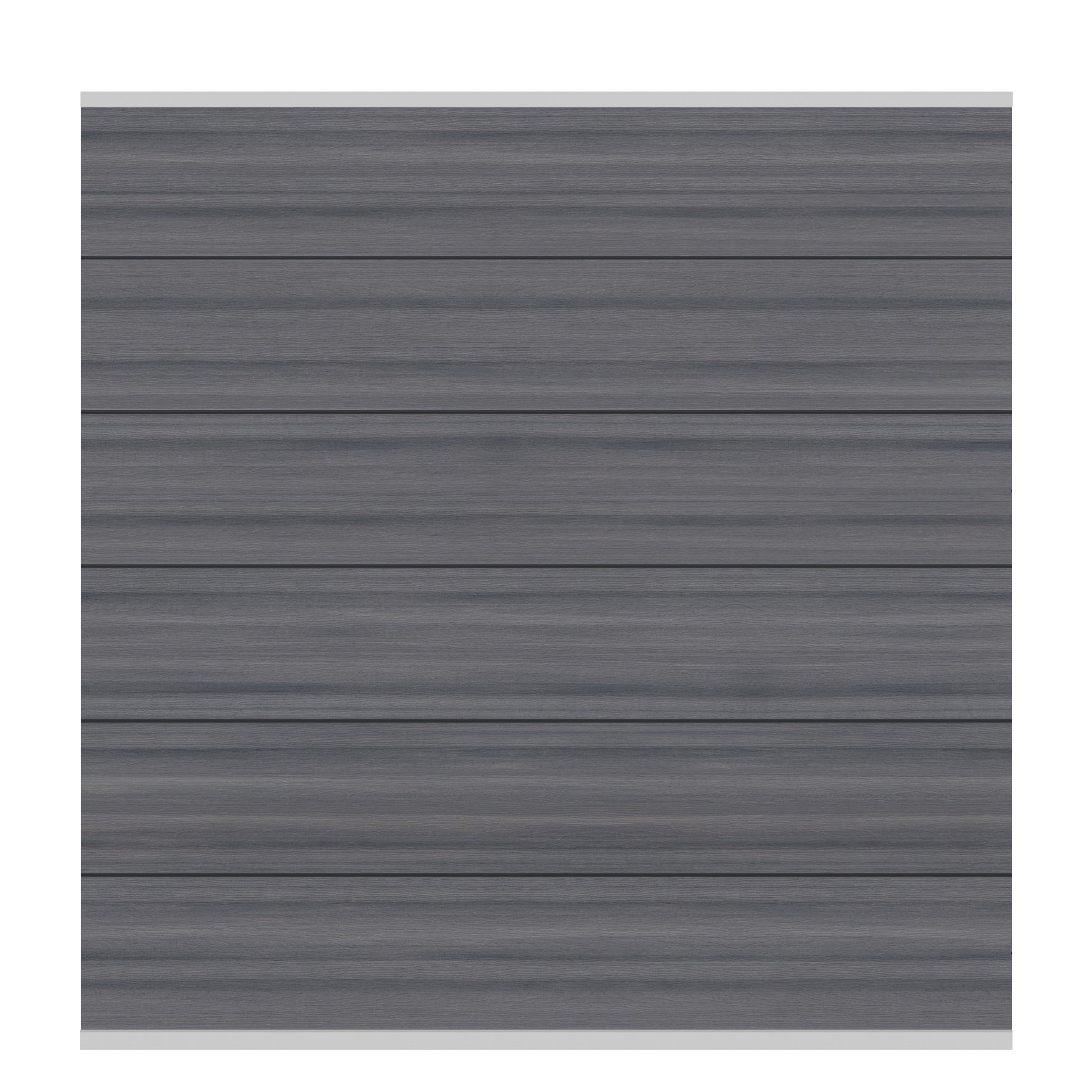 Brügmann SYSTEM WPC PLATINUM XL Grau/ Silber Zaunfeld-Set 178 x 184 cm Art.-Nr. 2630