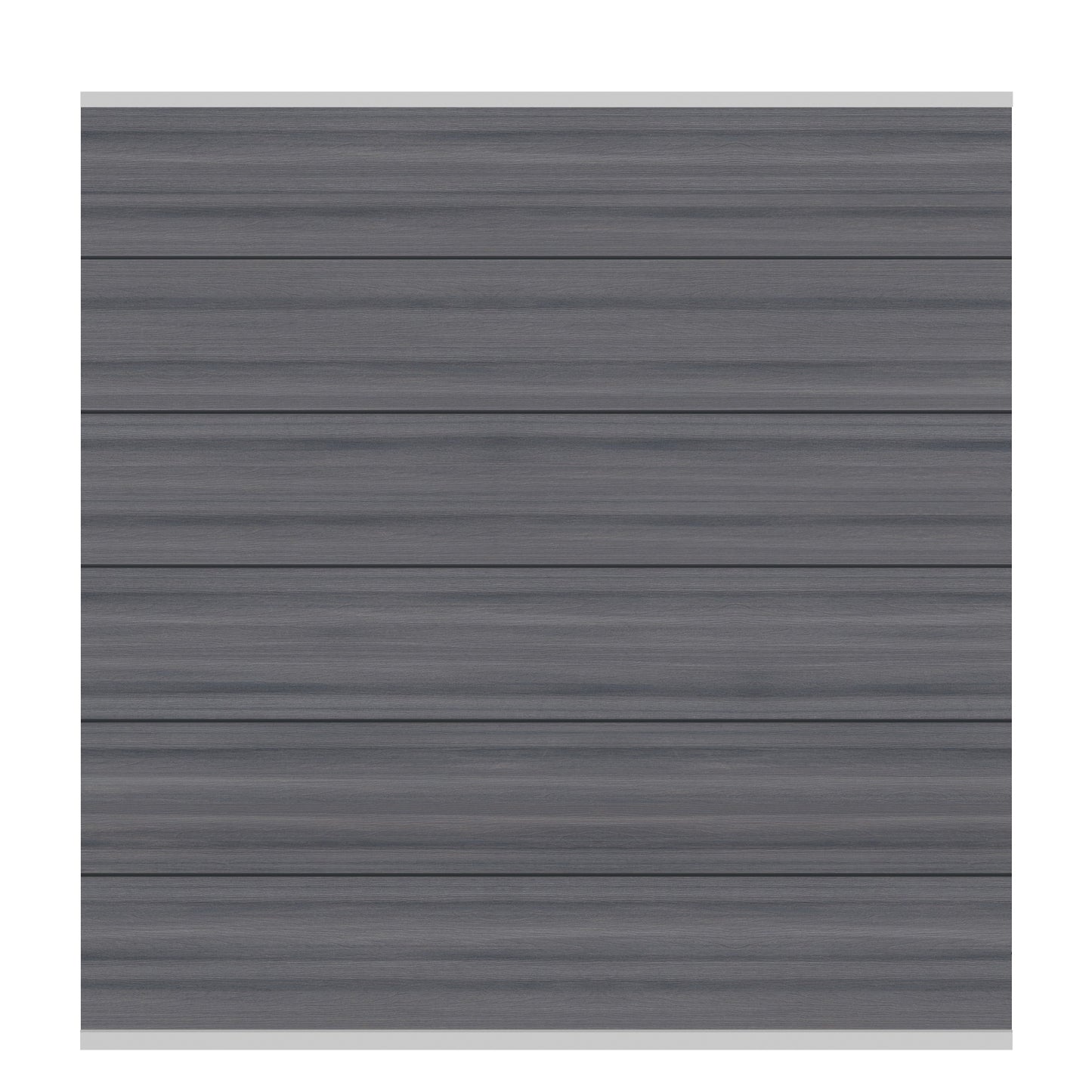 Brügmann SYSTEM WPC PLATINUM XL Grau/ Silber  Zaunfeld-Set 178 x 184 cm Art.-Nr. 2630