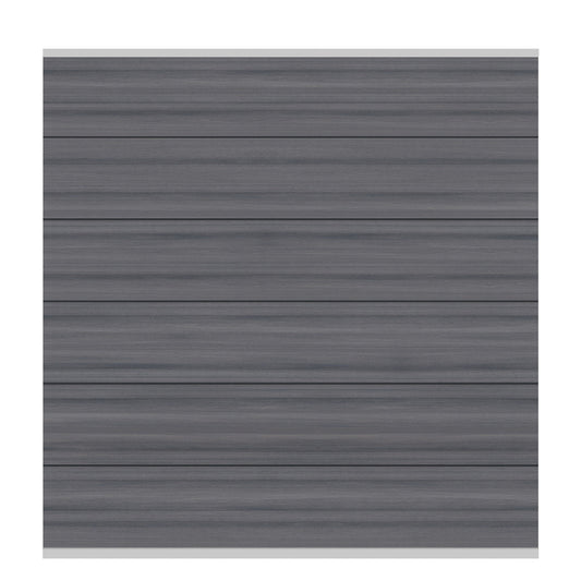 Brügmann SYSTEM WPC PLATINUM XL Grau/ Silber  Zaunfeld-Set 178 x 184 cm Art.-Nr. 2630