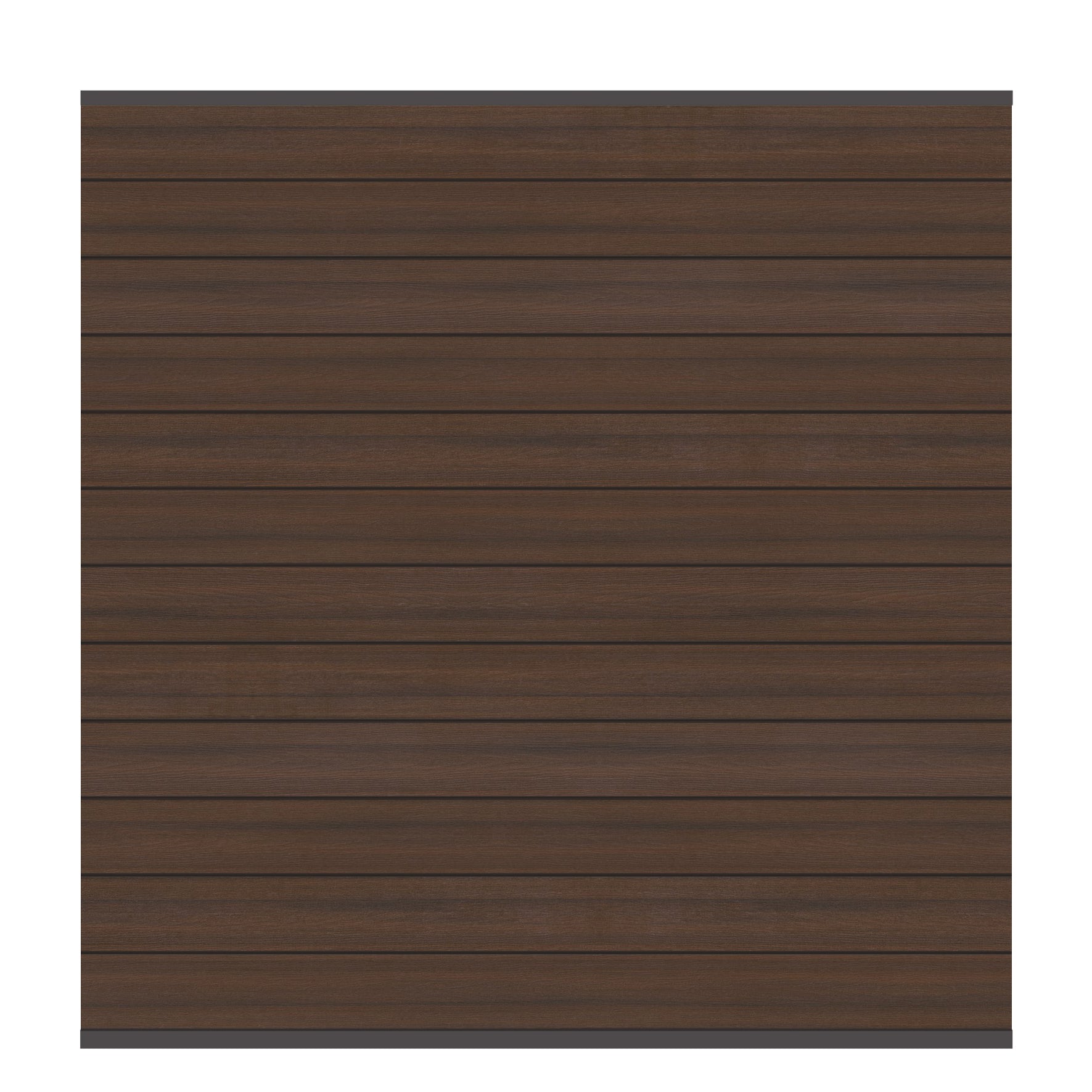Brügmann SYSTEM WPC PLATINUM Braun/ Anthrazit Zaunfeld-Set 178 x 184 cm Art.- Nr. 2614