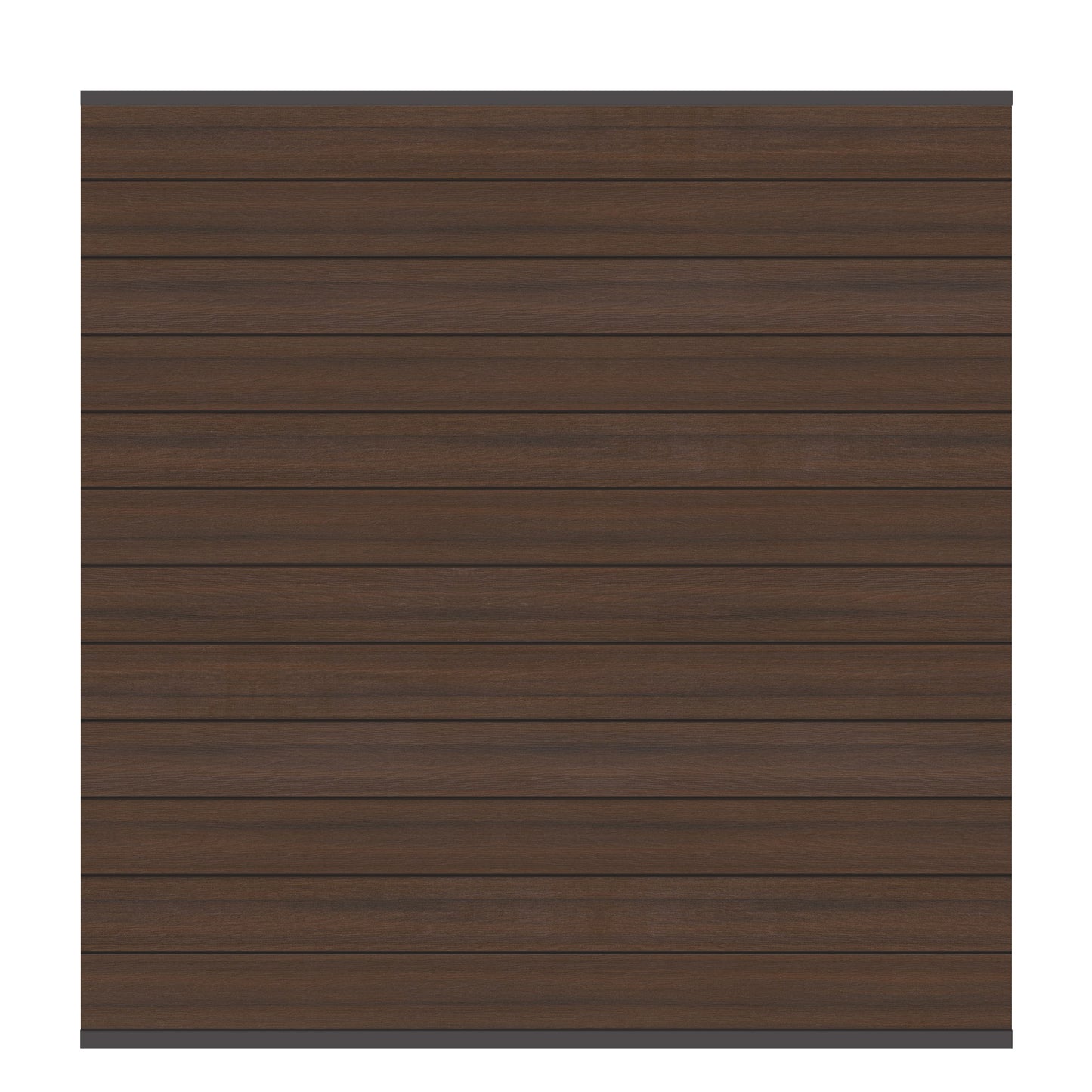 Brügmann SYSTEM WPC PLATINUM Braun/ Anthrazit  Zaunfeld-Set 178 x 184 cm Art.- Nr. 2614