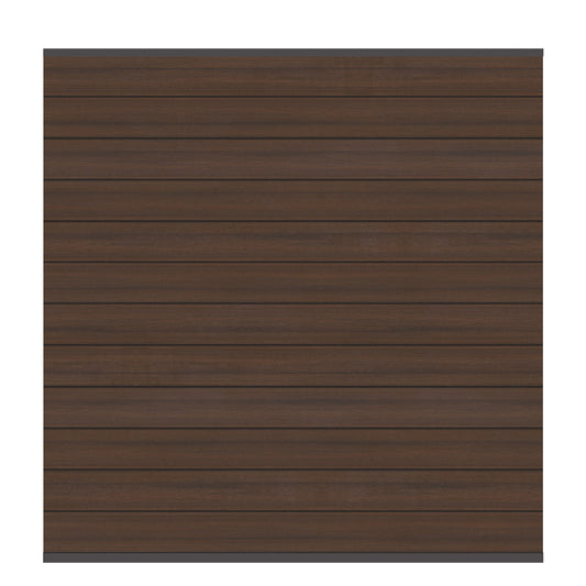 Brügmann SYSTEM WPC PLATINUM Braun/ Anthrazit  Zaunfeld-Set 178 x 184 cm Art.- Nr. 2614