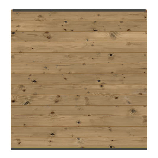 Brügmann SYSTEM Thermo-Holz Massiv Zaunfeld-Set 178 x 184 cm Art.-Nr. 3780