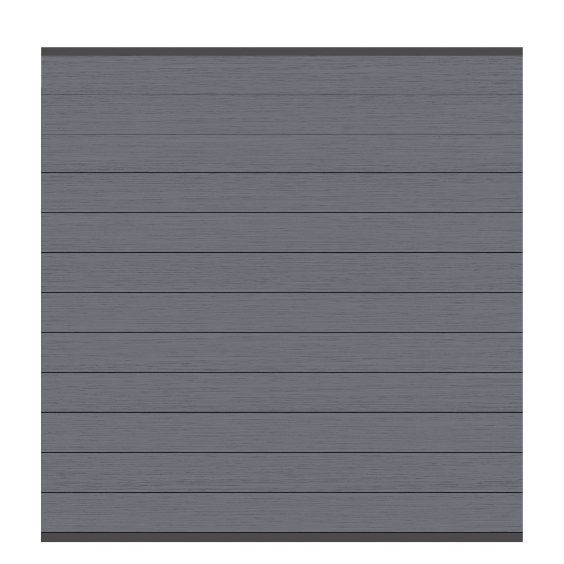 Brügmann SYSTEM WPC Anthrazit/Anthrazit Zaunfeld-Set 178 x 184 cm Art.-Nr.2143