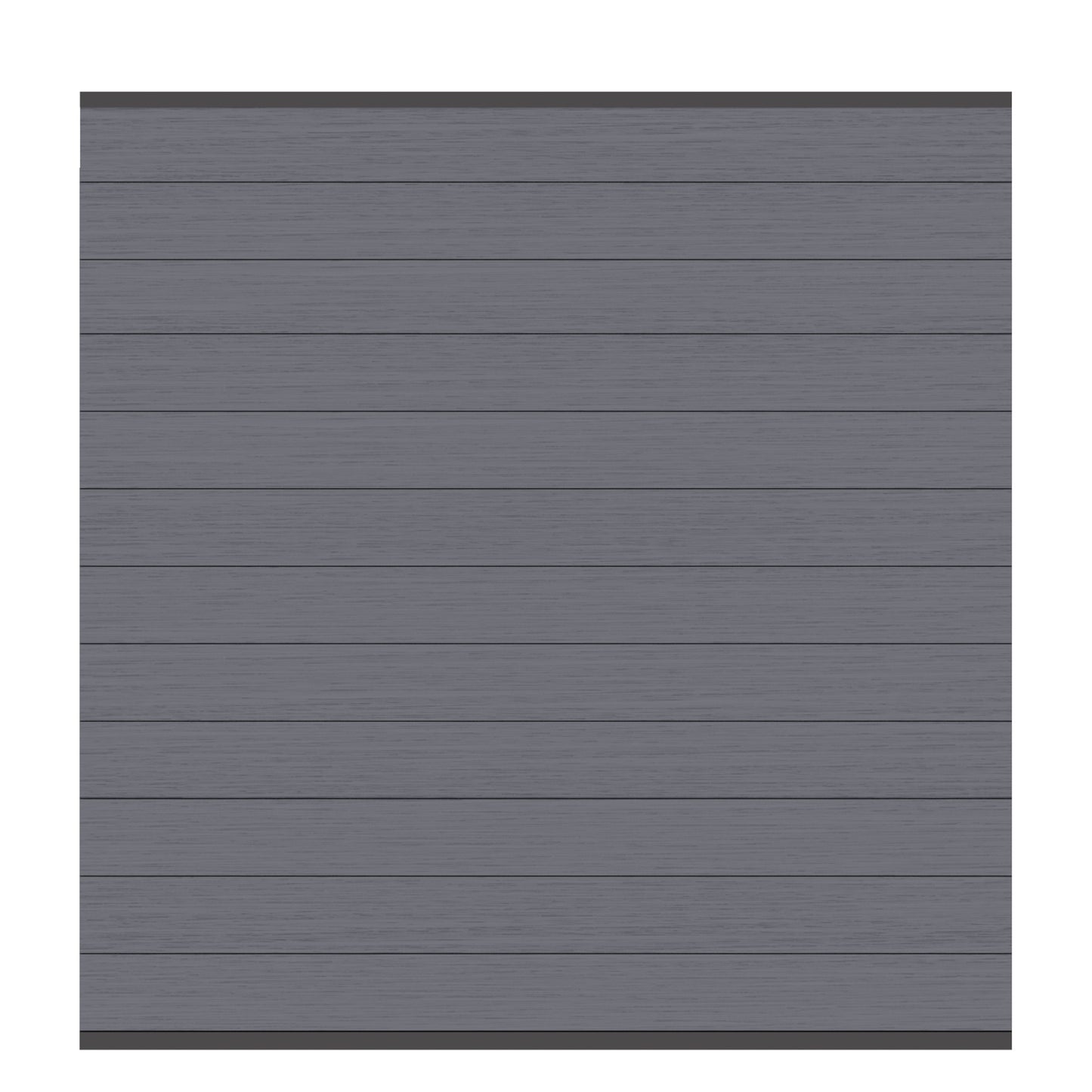 Brügmann SYSTEM WPC Anthrazit/Anthrazit Zaunfeld-Set 178 x 184 cm Art.-Nr.2143