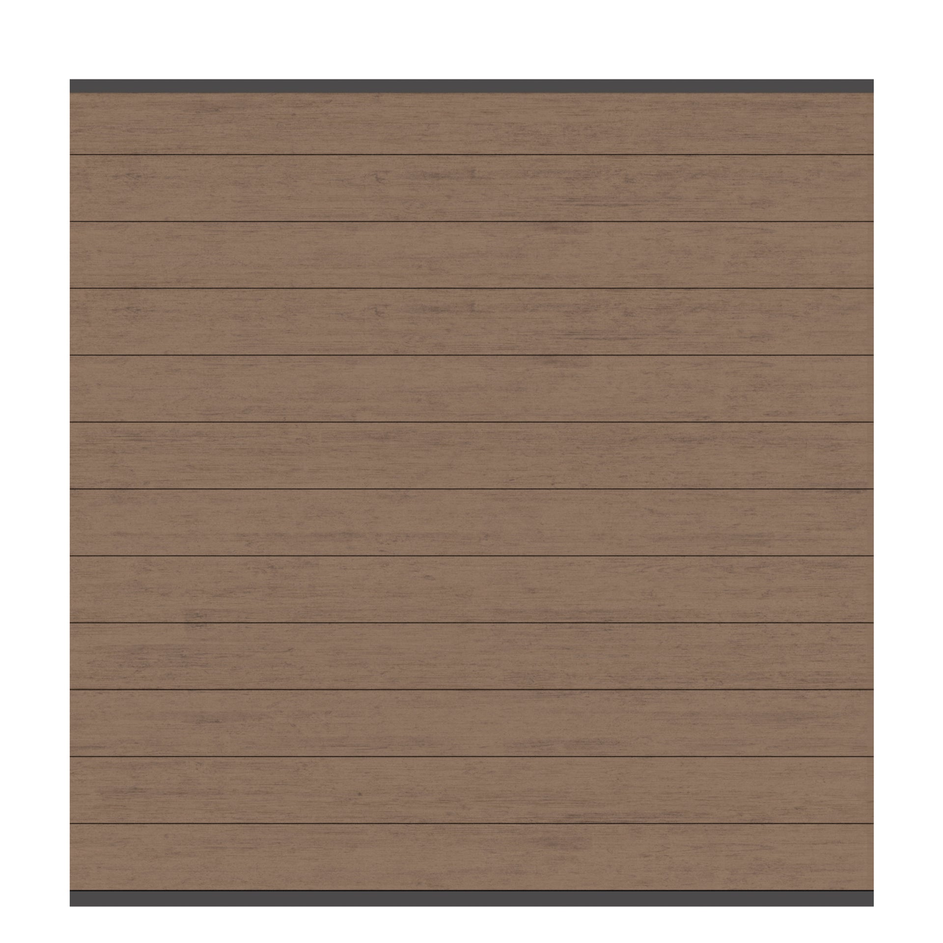 Brügmann SYSTEM WPC CLASSIC Mandel/Anthrazit Zaunfeld-Set 178 x 184 cm Art.-Nr. 2142