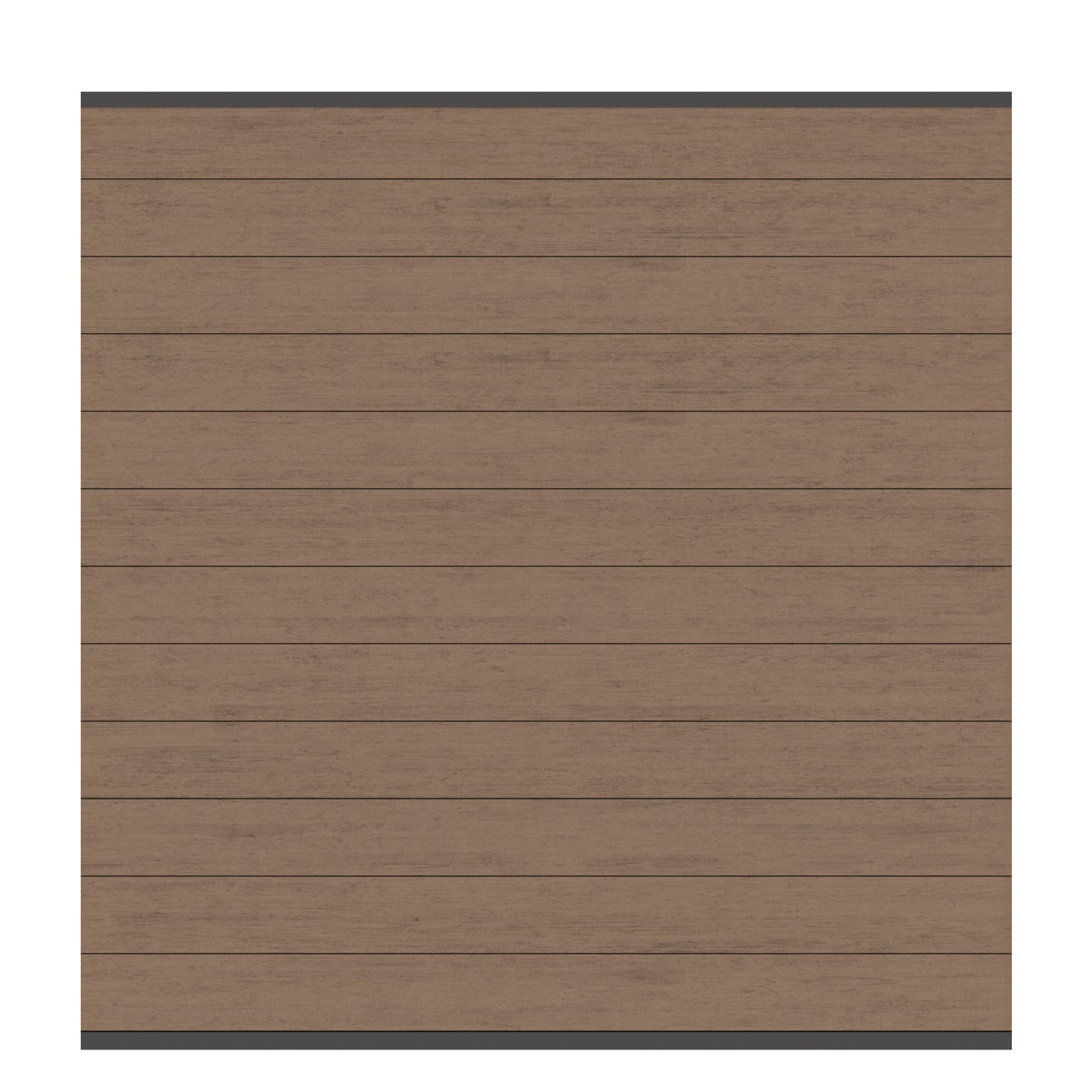 Brügmann SYSTEM WPC CLASSIC Mandel/Anthrazit Zaunfeld-Set 178 x 184 cm Art.-Nr. 2142