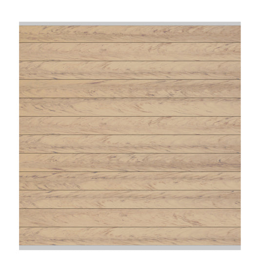 Brügmann SYSTEM WPC CLASSIC Sand/Silber Zaunfeld-Set 178 x 184 cm Art.-Nr. 2234