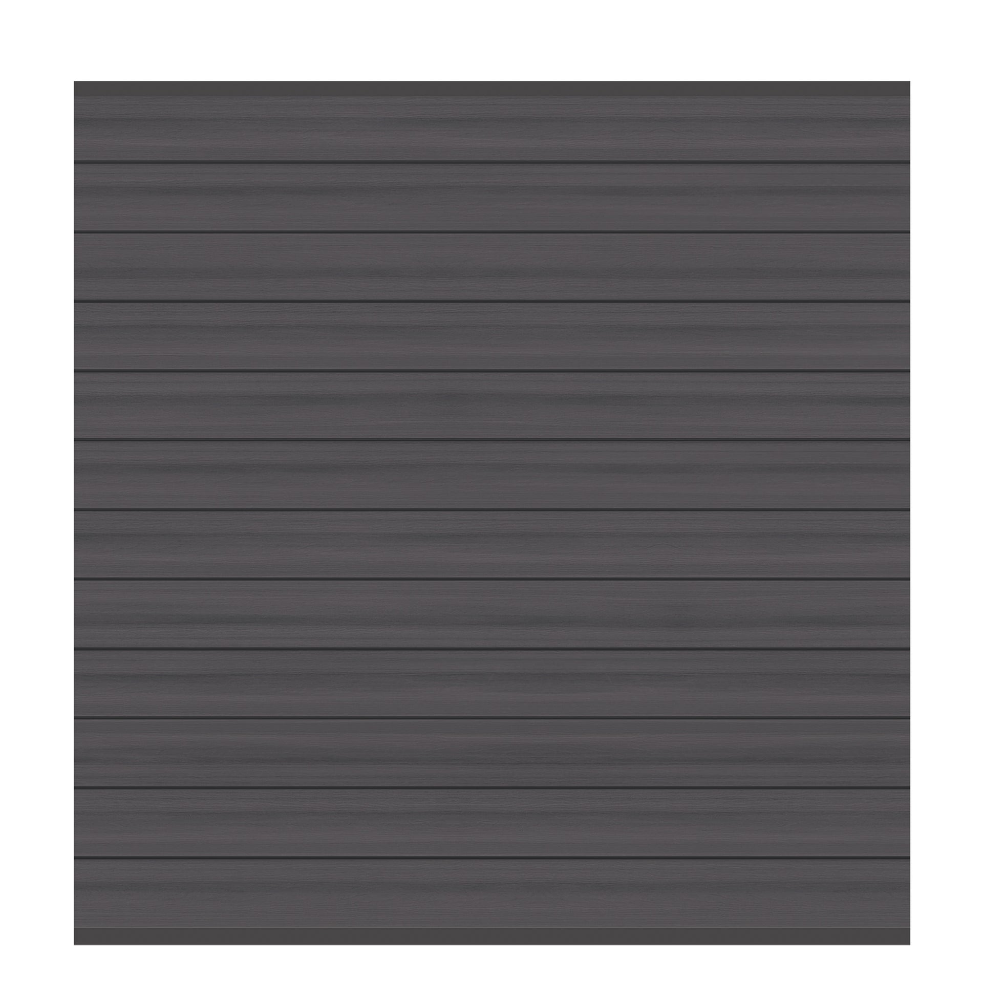 Brügmann SYSTEM WPC PLATINUM Anthrazit / Anthrazit Zaunfeld-Set 178 x 184 cm Art.- Nr. 3700