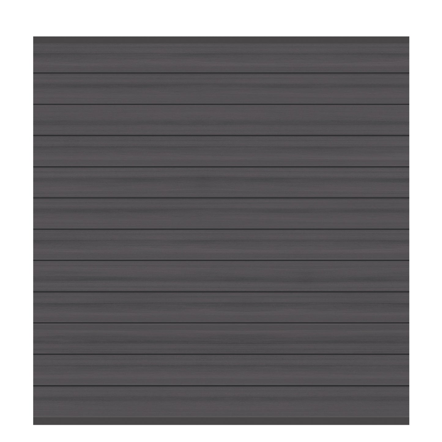 Brügmann SYSTEM WPC PLATINUM Anthrazit / Anthrazit Zaunfeld-Set 178 x 184 cm Art.- Nr. 3700