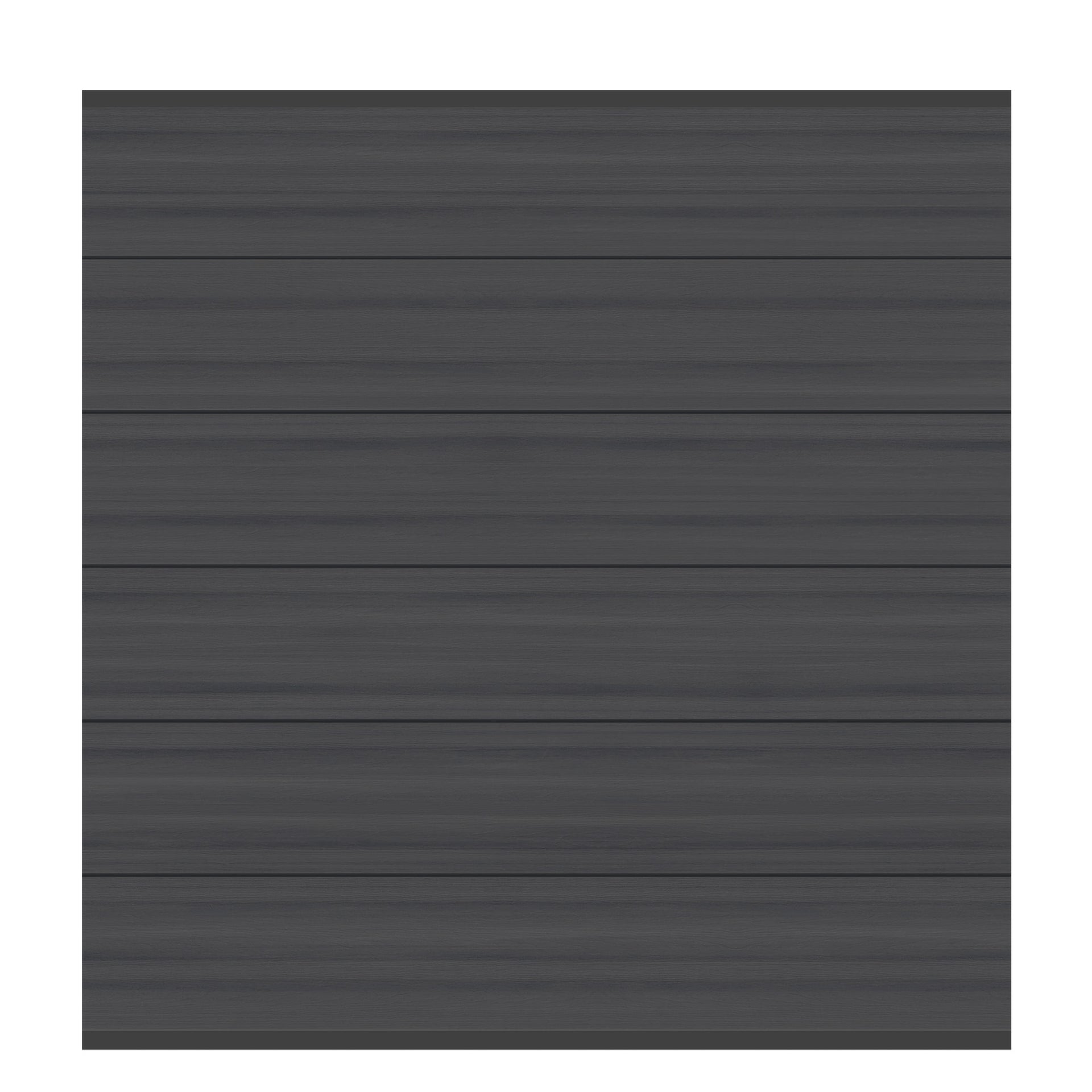 Brügmann SYSTEM WPC PLATINUM XL Anthrazit / Anthrazit Zaunfeld-Set 178 x 184 cm Art.-Nr.3705