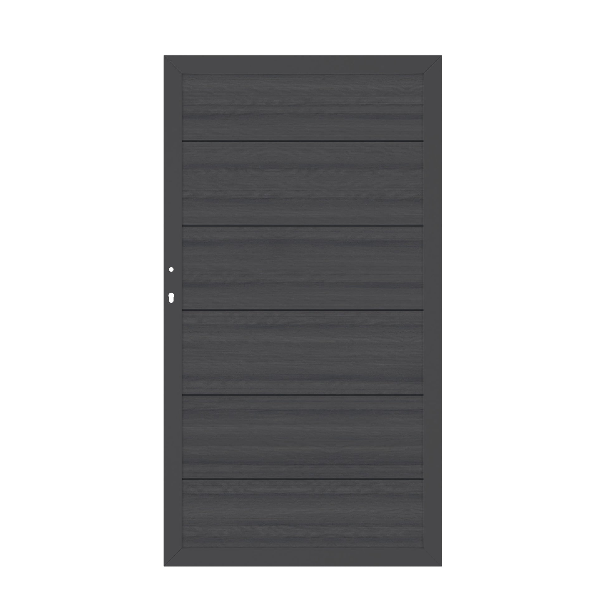 Brügmann SYSTEM WPC PLATINUM XL Anthrazit Tor 98 x 180 cm Art.-Nr. 3707