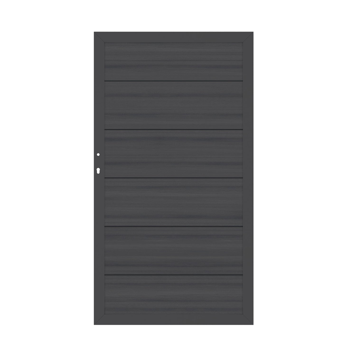 Brügmann SYSTEM WPC PLATINUM XL Anthrazit Tor 98 x 180 cm Art.-Nr. 3707