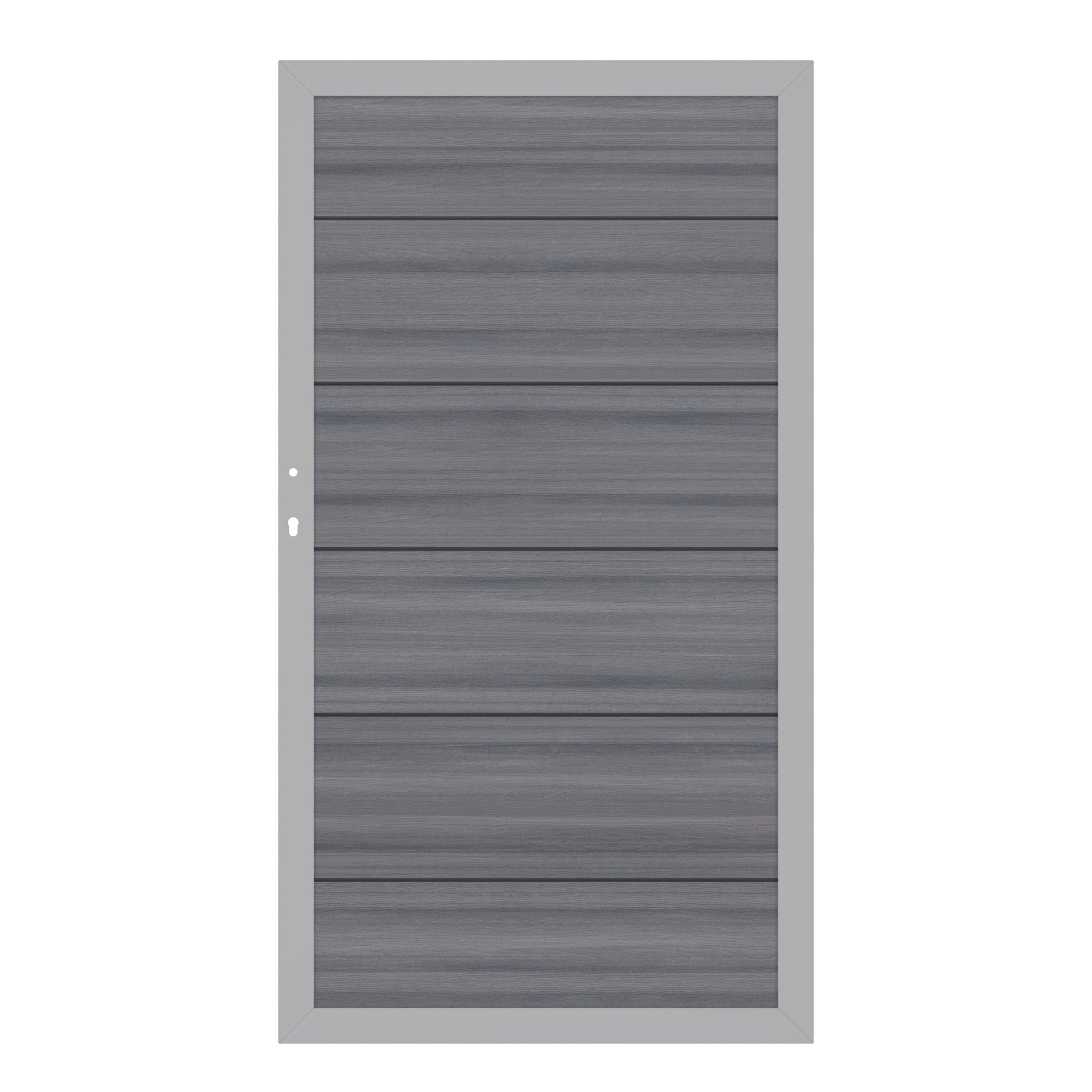 Brügmann SYSTEM WPC PLATINUM XL Grau Tor 98 x 180 cm Art.-Nr. 2631