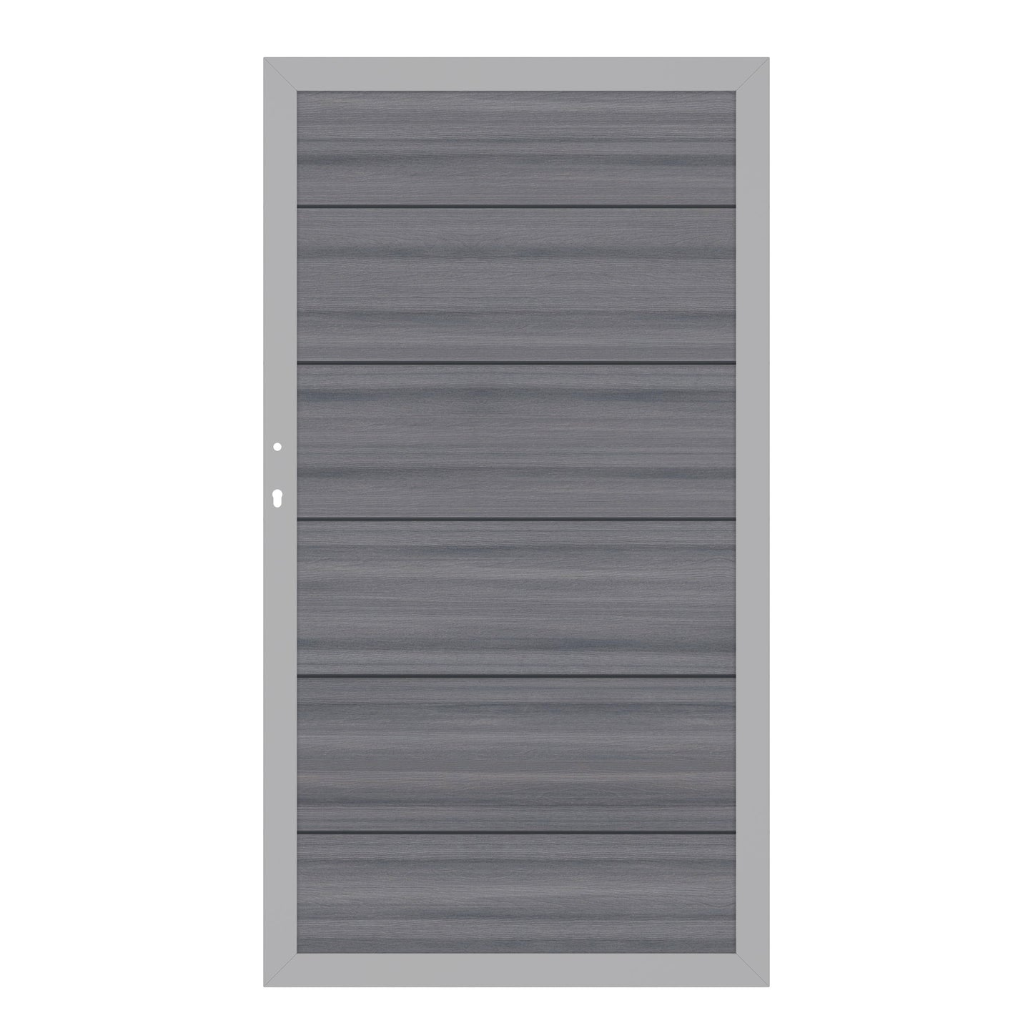 Brügmann SYSTEM WPC PLATINUM XL Grau Tor 98 x 180 cm Art.-Nr. 2631